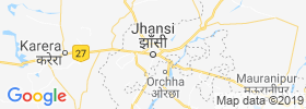 Jhansi map